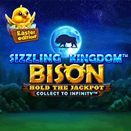 Sizzling Kingdom: Bison Easter game tile
