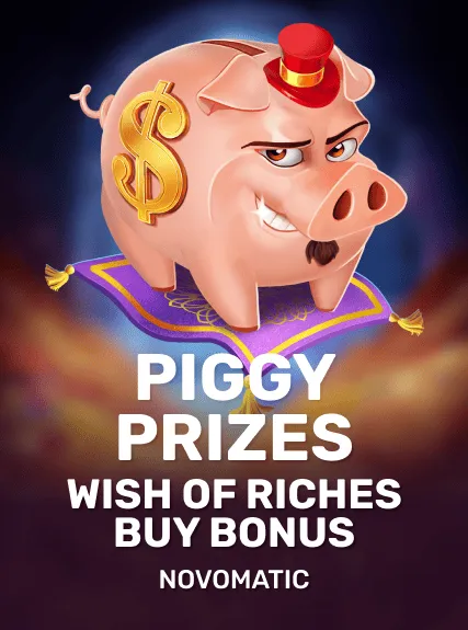 Piggy Prizes Wish of Riches Buy Bonus game tile