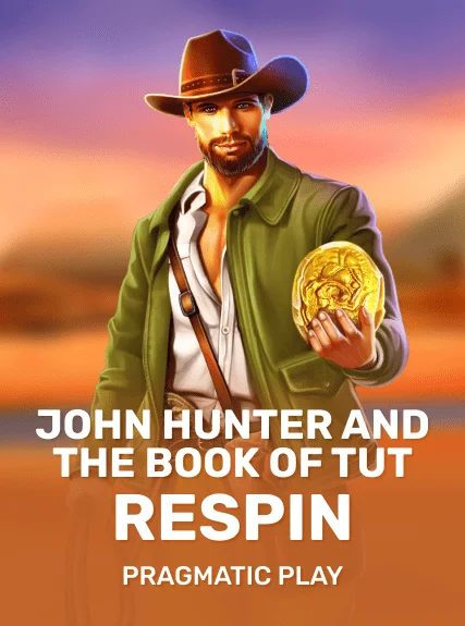John Hunter and the Book of Tut Respin game tile